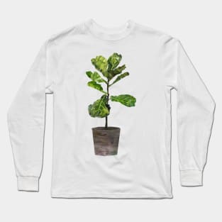 Fiddle-leaf fig Long Sleeve T-Shirt